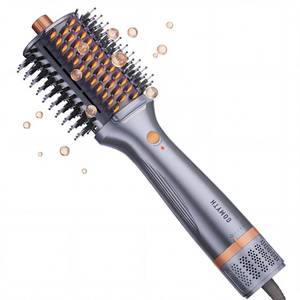 lot 17904 image: GOMYTH 5-in-1 Blow Dryer Brush with Heated Comb 1100W