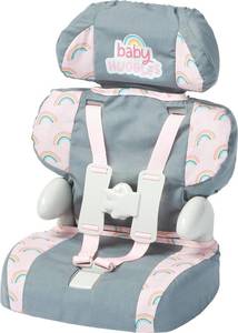 lot 17912 image: Casdon Doll Car Booster Seat Grey for Dolls Up to 13.78 in