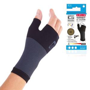 lot 18279 image: Neo-G Wrist and Thumb Support Brace Compression Sleeve Size L Black