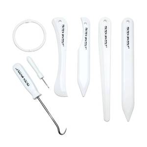 lot 18291 image: Enjoy Myself Bone Folder Set 7 Pcs Paper Folding Scoring Tool