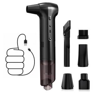 lot 18303 image: Glowsky 2-in-1 Cordless Compressed Air Duster & Vacuum Cleaner 130000RPM
