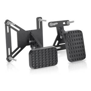lot 18324 image: ROADGIVE Adjustable Gas and Brake Pedal Extenders With Non-Slip Covers