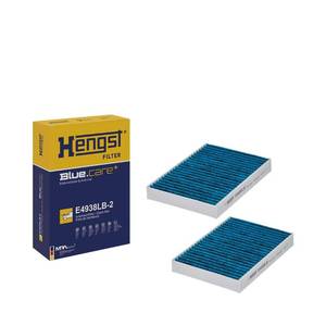 lot 18355 image: Hengst Cabin Air Filter Biofunctional E4938LB-2