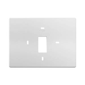 lot 18356 image: GEAIN Thermostat Wall Plate Cover T119 For PRO1 IAQ White 1 Pack