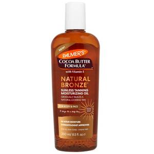 lot 18391 image: Palmers Cocoa Butter Formula Natural Bronze Sunless Tanning Body Oil 8.5 fl oz