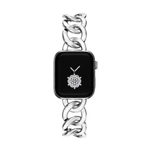 lot 18399 image: Kolgios Silver Chain Watch Band for Apple Watch 38404142mm Series 1110
