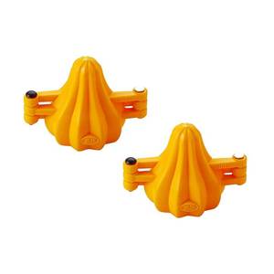 lot 18400 image: Garden Of Arts Ganpati Modak Mould Maker Plastic Set Of 2