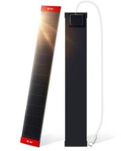 lot 18418 image: JaeJaes 2PCS Solar Panel Charger 3.4W 6V for Motorized Blinds