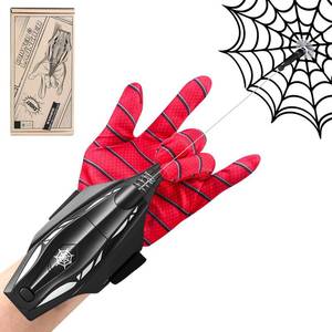 lot 18455 image: willIkfree Spider Web Shooter Wrist Launcher with Magnet and Suction Cup Heads