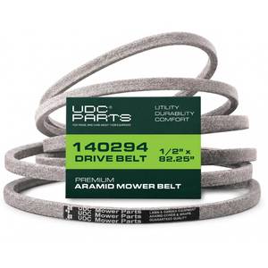 lot 18464 image: UDC Mower Belts Ground Drive Belt 12 x 82.25 140294