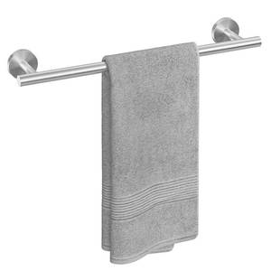 lot 20009 image: USHOWER Brushed Nickel Towel Bar 18-Inch Bathroom Towel Rack
