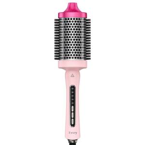lot 1439 image: Farery 2.4-Inch Thermal Heated Round Brush with 5 Heat Settings, Pink