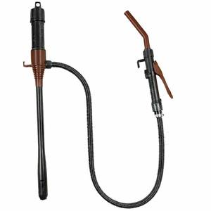 lot 1467 image: Kiweoci Portable Fuel Transfer Pump Battery-Powered 3 GPM Brown