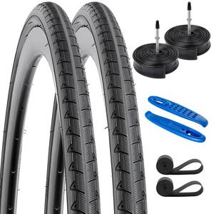 lot 1481 image: YunSCM Bike Tires 700x25C 2-Pack Y-785