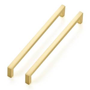 lot 2168 image: Ravinte Brushed Gold Cabinet Pulls 7-12 Inch Hole Spacing 20 Pack