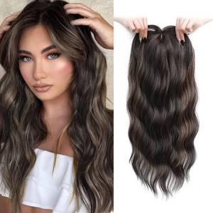 lot 2217 image: UDU Hair Topper 20 Inch Wavy Synthetic for Women
