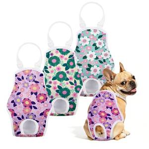 lot 2250 image: Jollywoods Washable Female Dog Diapers 3 Pack Adjustable Suspender