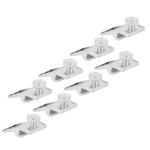 lot 2257 image: Prime-Line Storm Door Panel Clip, 516 In., Aluminum, T 8726