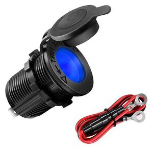 lot 2312 image: Cigarette Lighter Socket 12V Car Power Outlet with Fuse & Wire