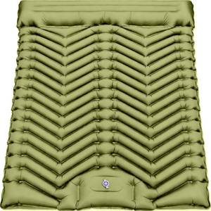 lot 2345 image: MalloMe Camping Sleeping Pad Built-In Foot Pump Ultralight Compact