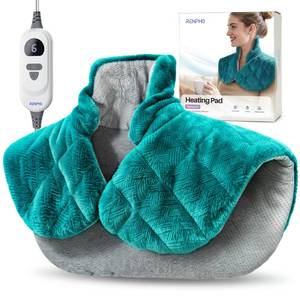 lot 5735 image: RENPHO Electric Graphene Heating Pad Neck Shoulders Back