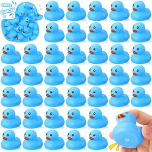 lot 5798 image: Hungdao Mini Rubber Ducks 48 Pcs 2 Inch Blue