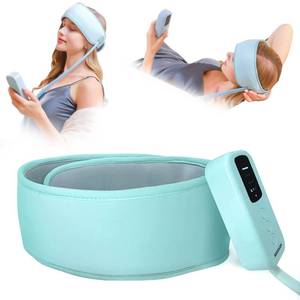 lot 5813 image: TEMPTIPS Electric Scalp Head Massager with Heat, 96 Nodes, 6-Zone Airbag