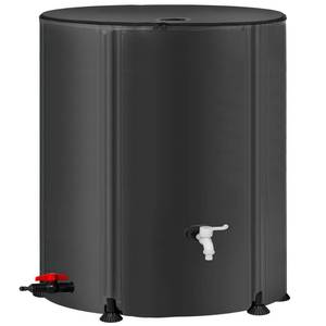 lot 5814 image: Laspeiraux Collapsible Rain Barrel 105 Gallon Rainwater Collection Tank