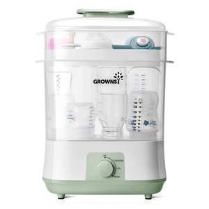 lot 5821 image: Grownsy Baby Bottle Sterilizer and Dryer 4-in-1 Large Capacity Green