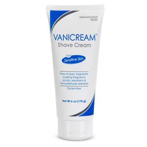 lot 6011 image: Vanicream Shave Cream 6 Oz Unscented Non-Lathering