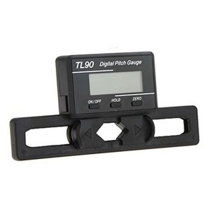 lot 6031 image: Powerday Digital Pitch Gauge LCD for RC Helicopter Main Blade 0.79-2.91 in