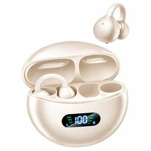 lot 6324 image: CHENRUIDA Clip-On Open Ear Wireless Earbuds Bluetooth 6.0 M79