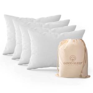 lot 6336 image: Good Sleep Bedding Pillow Cases Standard Set of 4 White 800 TC Egyptian Cotton
