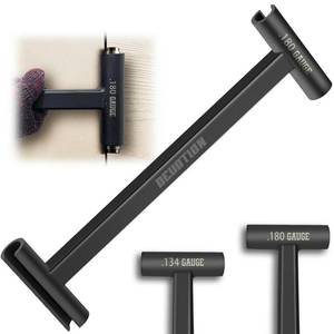 lot 6341 image: Door Hinge Adjustment Tool, Double Head, .134 and .180 Gauge
