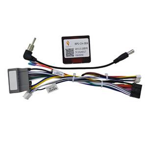 lot 6423 image: Bestycar 16-Pin Car Stereo Power Wiring Harness Adapter Chrysler Dodge Jeep