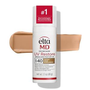 lot 6431 image: EltaMD Tinted Mineral Face Sunscreen SPF 40 1.7 oz UV Restore