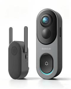 lot 13800 image: BOTSLAB Wireless Doorbell Camera 5MP 32GB SD Card