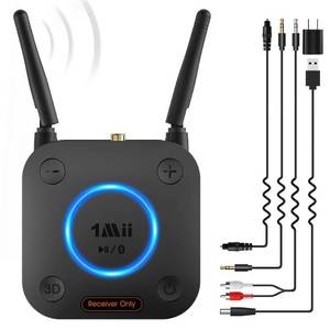 lot 13859 image: 1Mii Wireless Audio Receiver Bluetooth 5.3 aptX HD Long Range B06Pro