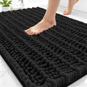 lot 13870 image: Smiry Bathroom Rug 30 x 20 Chenille Bath Mat with Rubber Backing