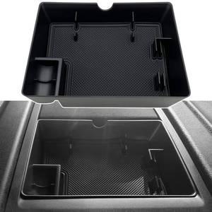 lot 13877 image: JOJOMARK Center Console Storage Tray ABS for Ford F150 Expedition F250 F350