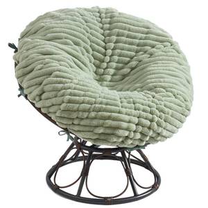 lot 13880 image: Couzssyhi Papasan Chair Cover Without Cushion, Sage Green, 55 x 55 Inch