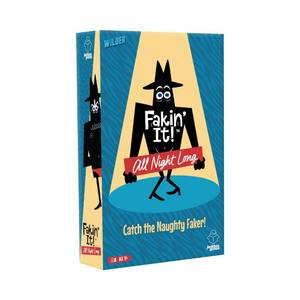 lot 13883 image: Wilder Games Jackbox Fakin It All Night Long Card Game 3-6 Players Ages 17