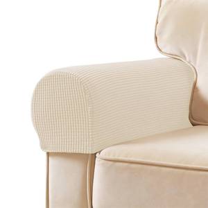 lot 13937 image: SUBRTEX Stretch Couch Arm Covers Set of 2 Non-Slip Sofa Armrest Slipcovers