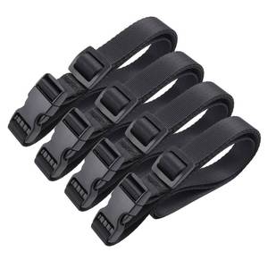 lot 14279 image: Vigorport Quick Release Nylon Utility Luggage Strap 0.75 in x 40 in 4 Pack