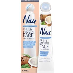 lot 14284 image: Nair Prep & Smooth Face Hair Removal Cream Sensitive Skin 1.76 Oz