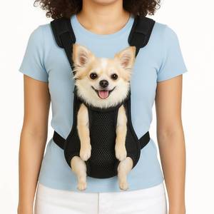 lot 14305 image: Inspack Pet Backpack Carrier for Small Dogs & Cats 2-6 lb