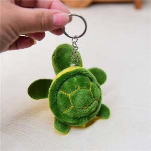 lot 14330 image: Jowxsx Mini Sea Turtle Plush Stuffed Animal Keychain