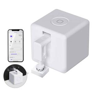 lot 14348 image: MOES Fingerbot Plus Smart Button Pusher No Wiring Switch Touch Control