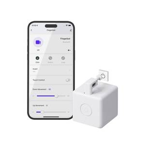 lot 14373 image: MOES Zigbee Fingerbot Plus Smart Button Pusher Needs MOES Zigbee Hub