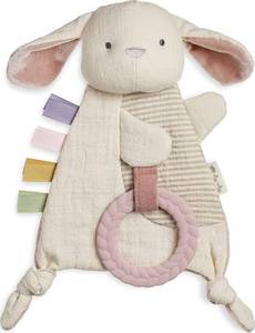 lot 14386 image: Itzy Ritzy Bitzy Crinkle Sensory Teething Toy 0 Months Bunny